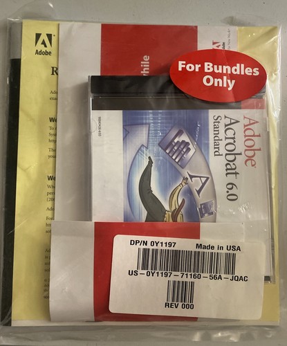 Nip sealed adobe acrobat 0 - adobe, 6.0